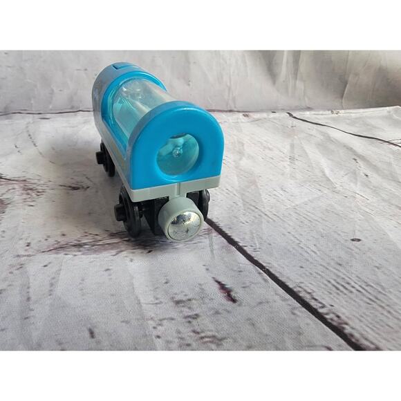 Thomas Wooden Railway Train Light Up Shark Car Sodor Aquarium Hammerhead Works - Picture 5 of 8